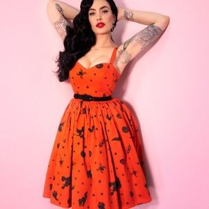 Vixen by Micheline Pitt Ben Cooper Halloween Dress